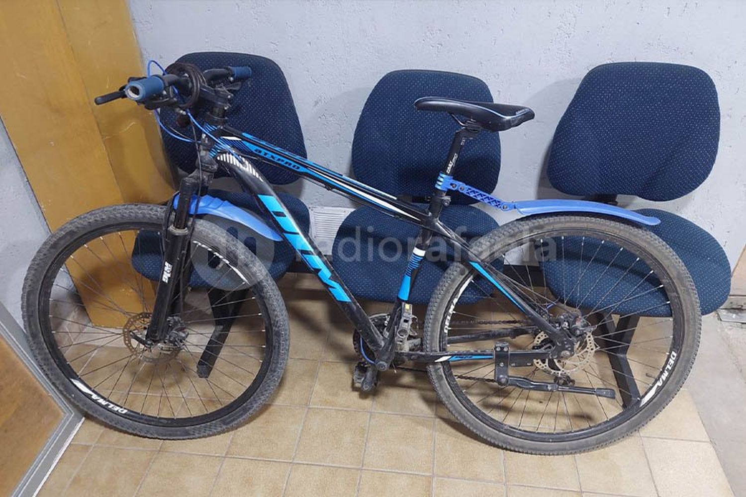 Por el robo de una garrafa, la GUR atrapó a un masculino y le secuestró la bici