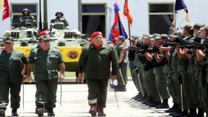 Despliegan tropas y armamento en «homenaje» a 8 años de la muerte de Hugo Chávez