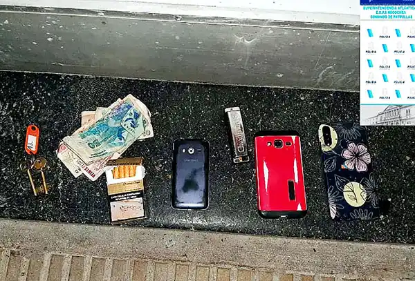Dos aprehendidos por robos y hurtos durante el fin de semana