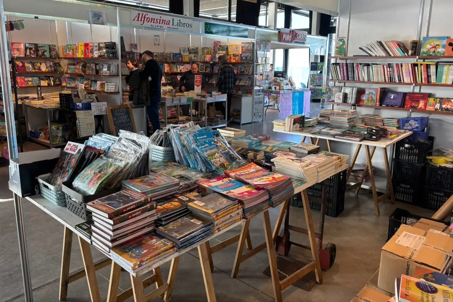 La Feria del Libro Infantil y Juvenil se desarrollará hasta el 2 de agosto en el Torreón del Monje.