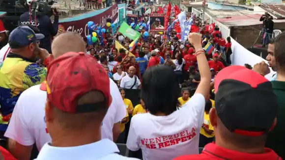 La derecha pretende DERRUMBAR EL PUENTE ANGOSTURA sobre el río Orinoco, advirtió Delcy Rodríguez