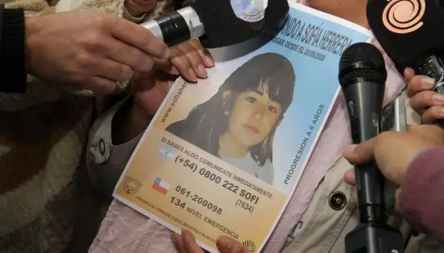 Los padres de Sofía Herrera encabezaron una marcha a ocho años de su desaparición
