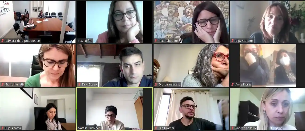 Comenzó a tratarse un proyecto que crea la Red de Centros de Atención para mujeres en situaciones de violencia de género