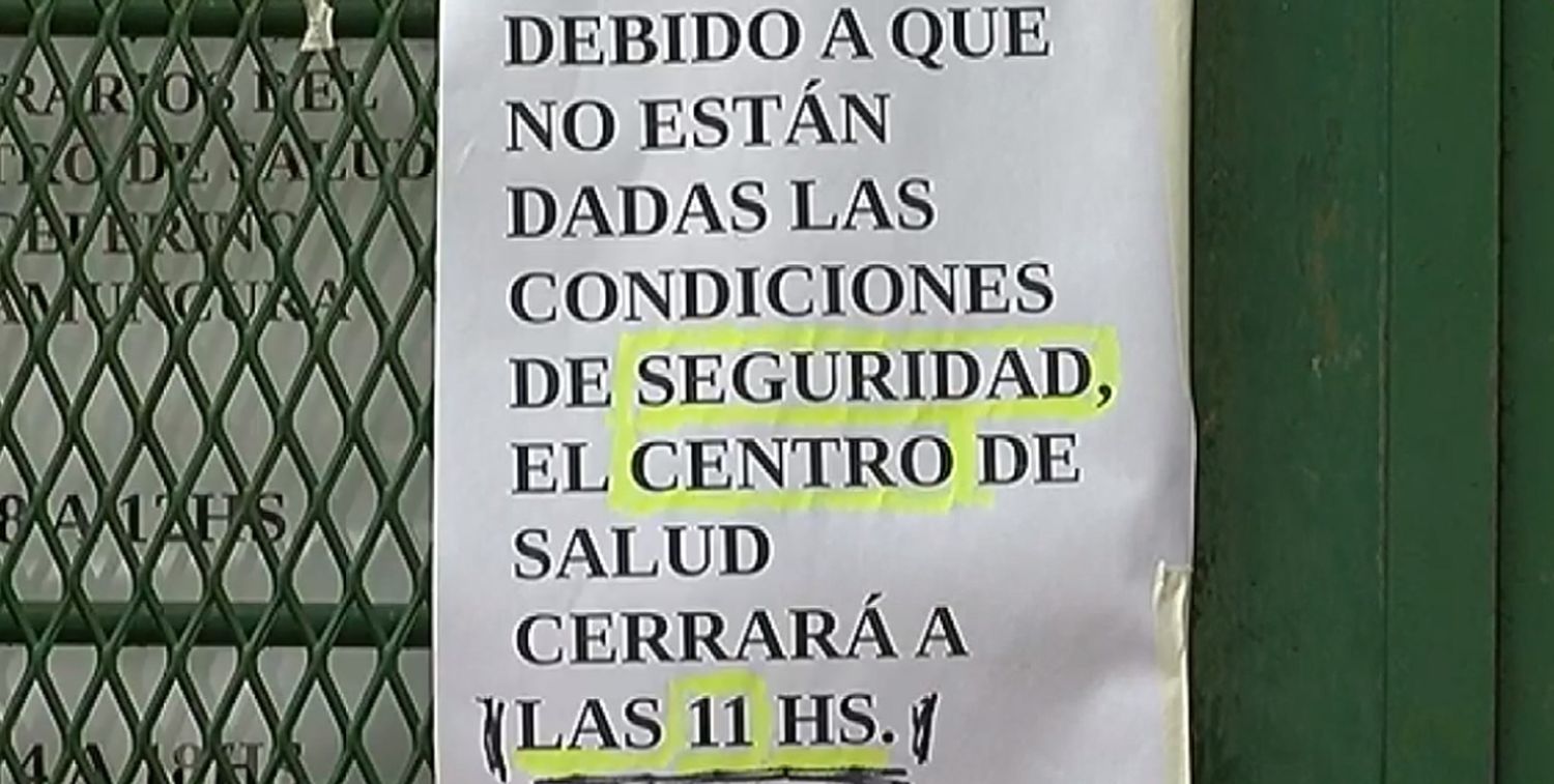 Ante la seguidilla de hechos de violencia armada, el municipio cerró temporalmente el centro de salud de barrio Stella Maris