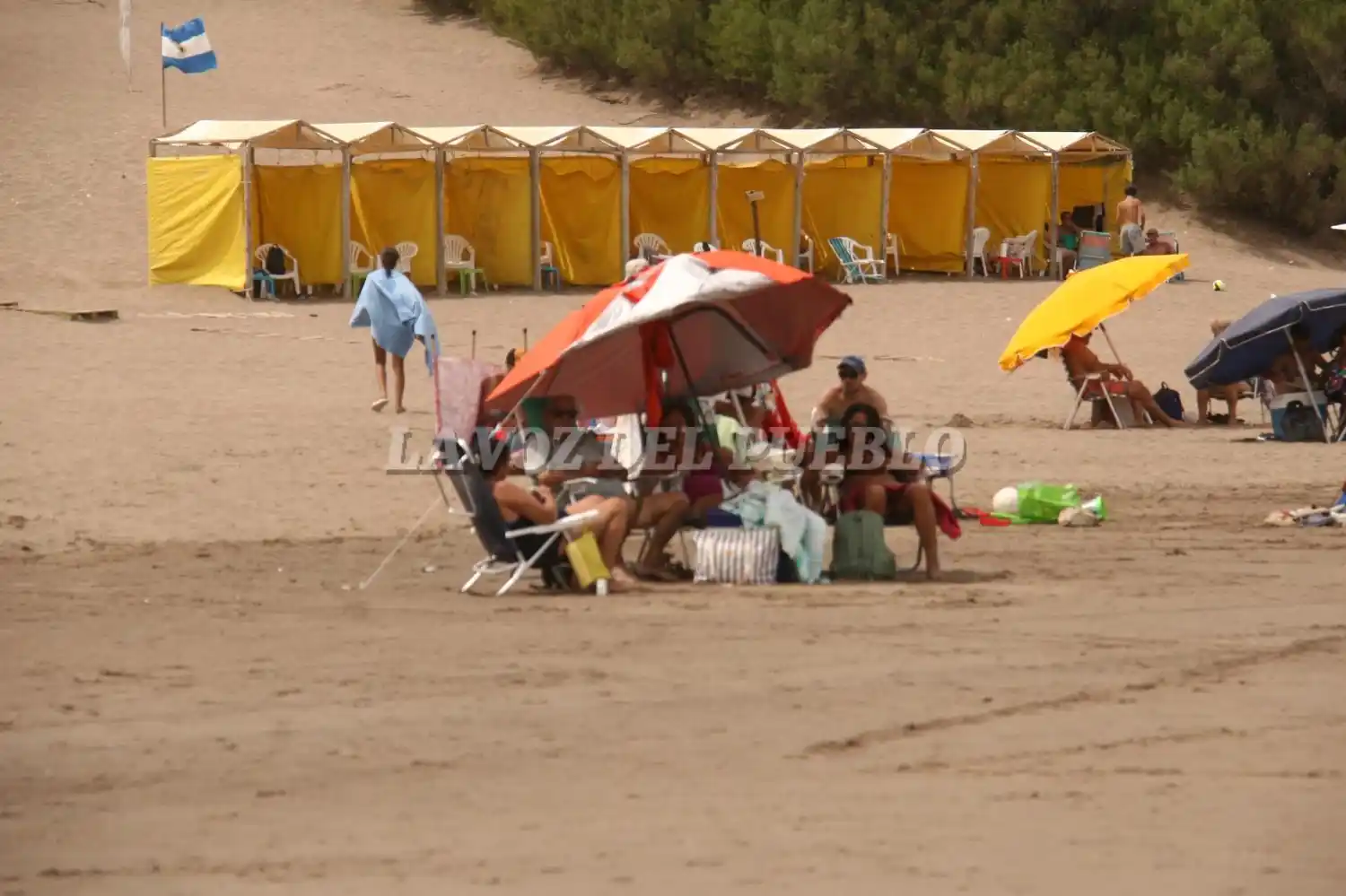 Turistas en Reta