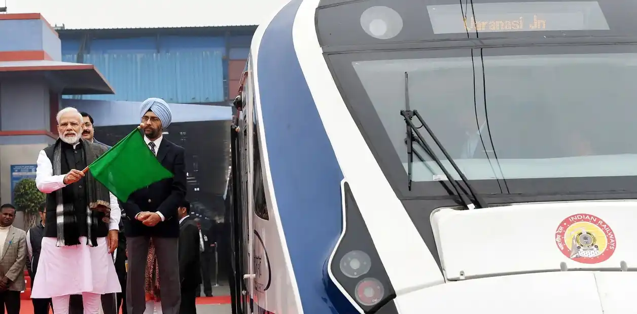 India inauguró su tren de alta velocidad pero en su primer viaje atropelló a una vaca