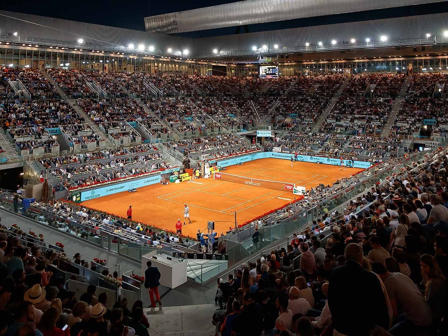 Arranca la acción en el Madrid Open con furte presencia argentina.Foto:ATP TOUR
