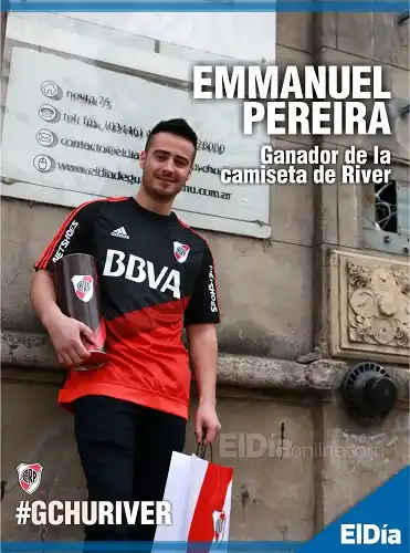 Sorteo Superclásico: la camiseta fue para Emmanuel Pereira