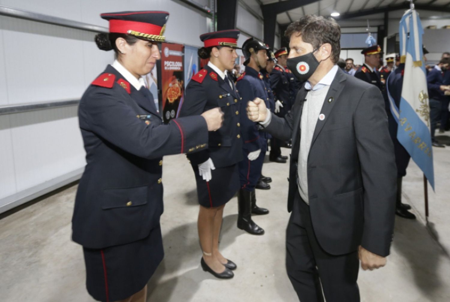 Inauguraron el primer centro de entrenamiento de bomberos voluntarios en Tapalqué