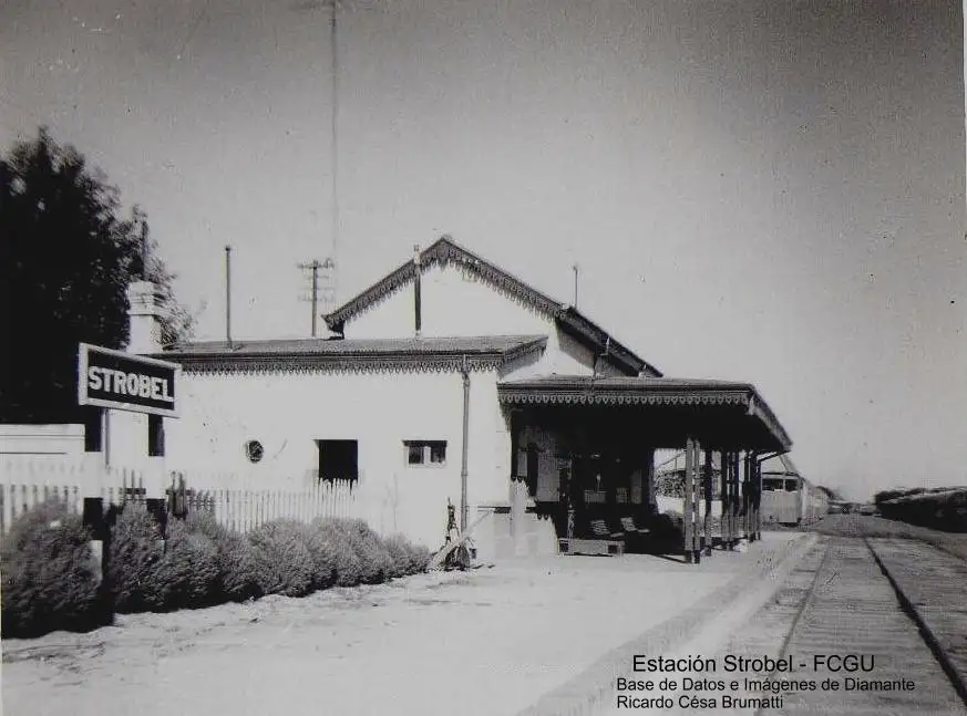 Se cumplen 110 años de la imposición del nombre “Strobel” a la estación ferroviaria cercana a Diamante