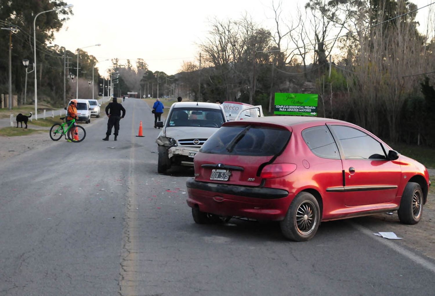 Dos peligrosas maniobras provocaron sendos accidentes de tránsito