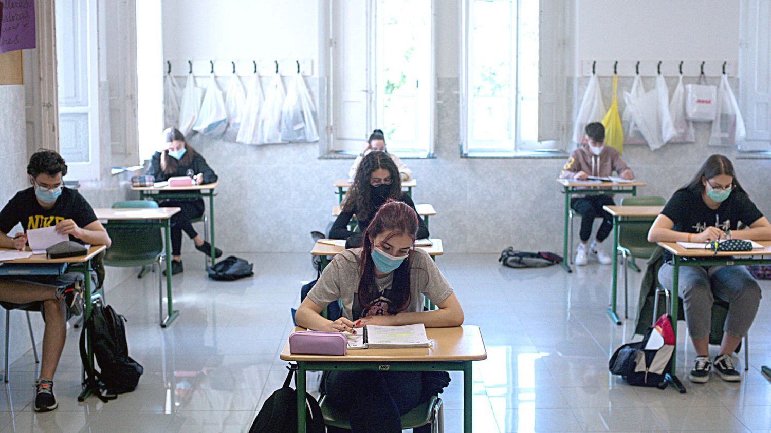 Los chicos vuelven a las aulas en 25 escuelas del departamento