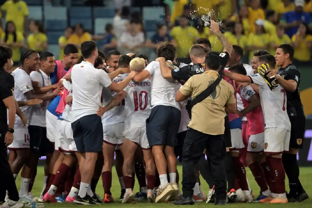 ¡HISTÓRICO! Vinotinto EMPATA CON BRASIL  en la eliminatoria Mundial FIFA 2026