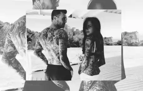 Los tatuajes de Marcelo Tinelli y su hija Candelaria