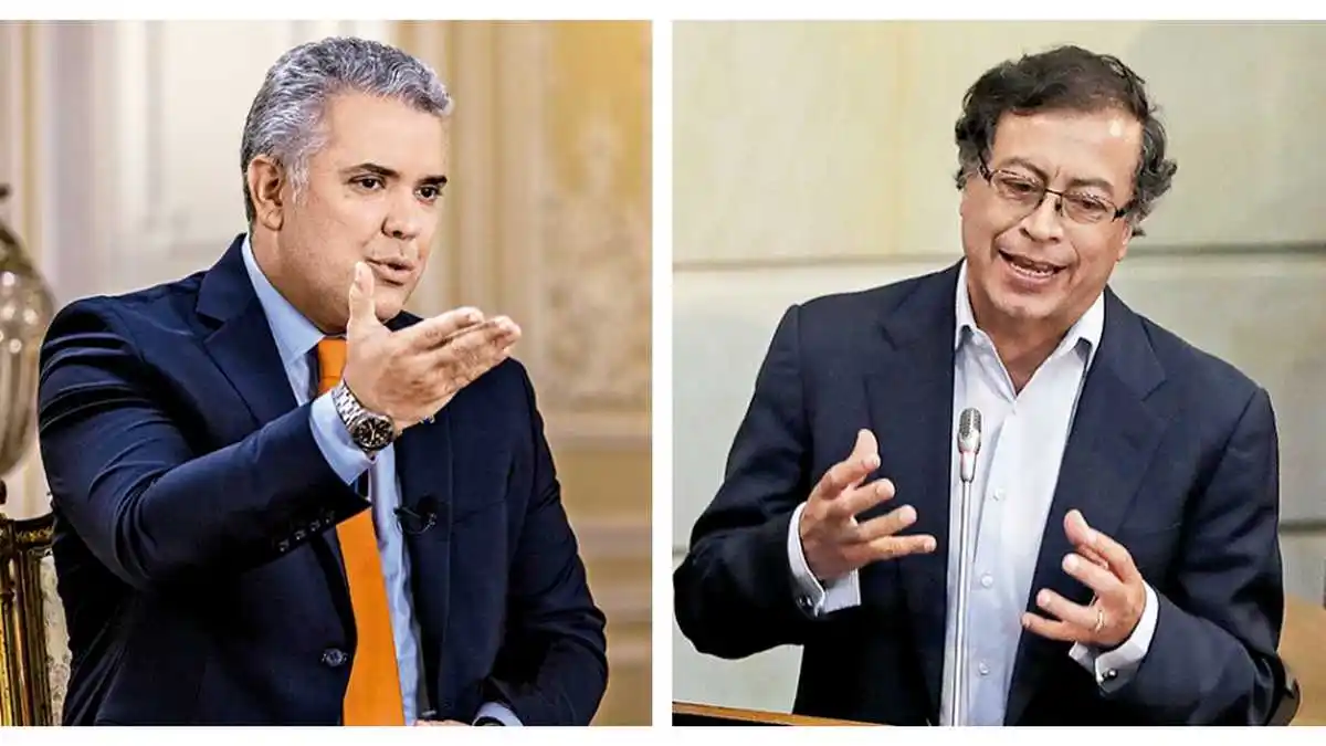Iván Duque a Gustavo Petro: «alguien que militó en el terrorismo no puede hablar de honor»