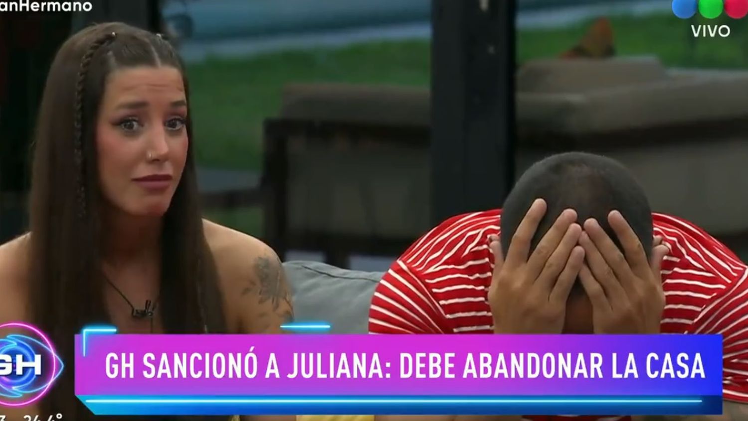 A menos de una semana de su reingreso, la venadense Juliana fue expulsada de GH