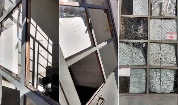 VIDEO: Destrozos y heridos en el predio judicial de San Justo durante marcha por crimen de Lucas Verón