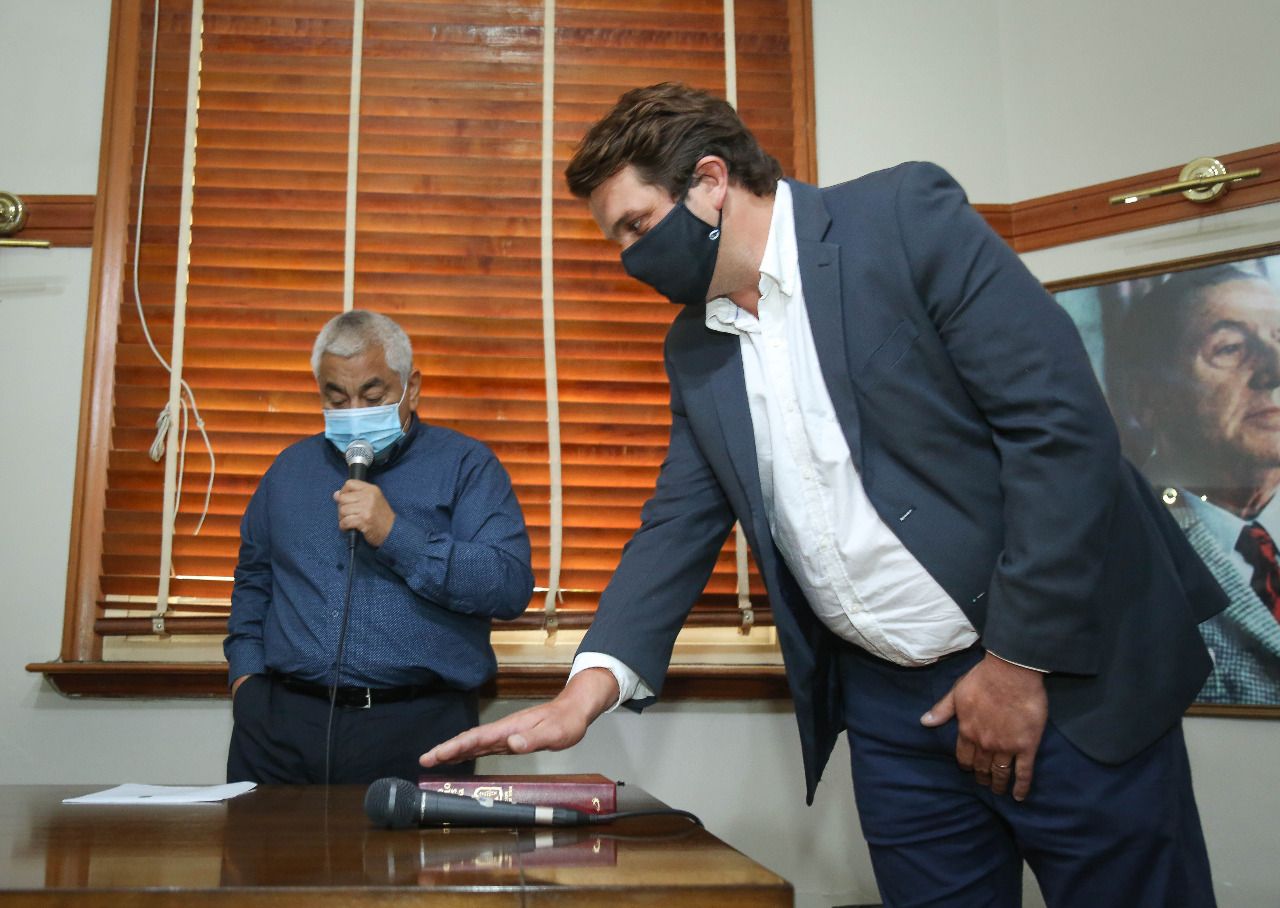 Juró Alfredo Carrasco, el concejal de Hurlingham que Salazar designó en Desarrollo Económico
