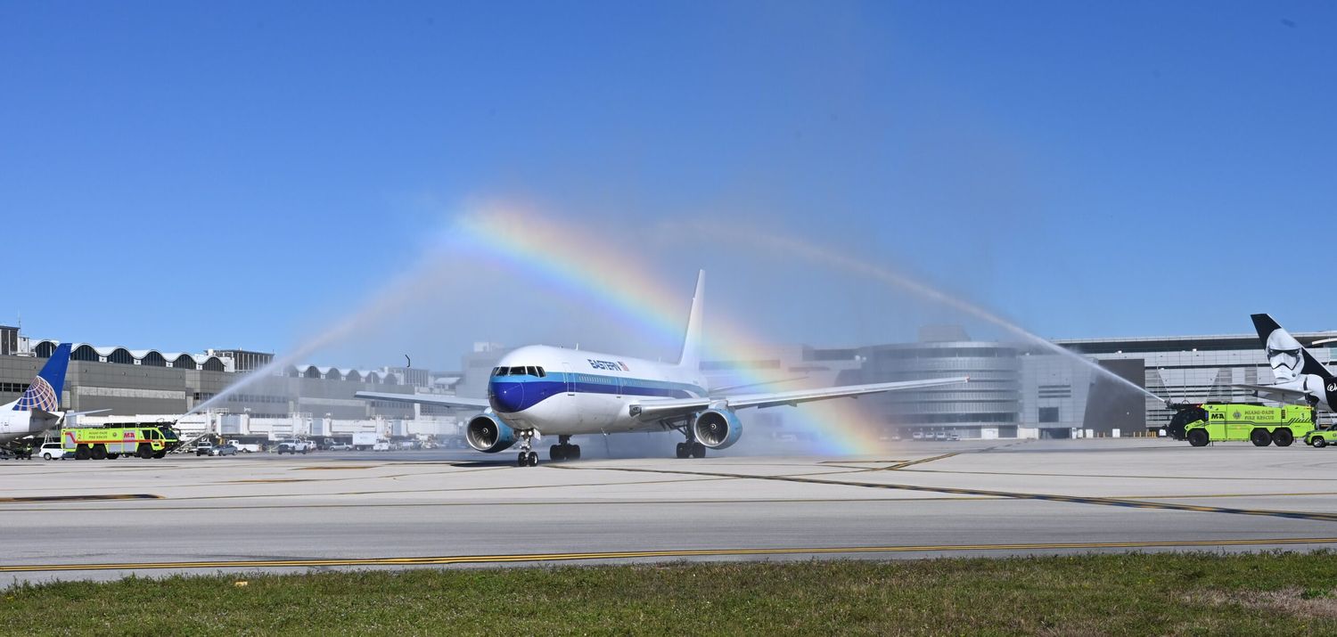 Eastern Airlines comenzó a volar a Asunción desde Miami