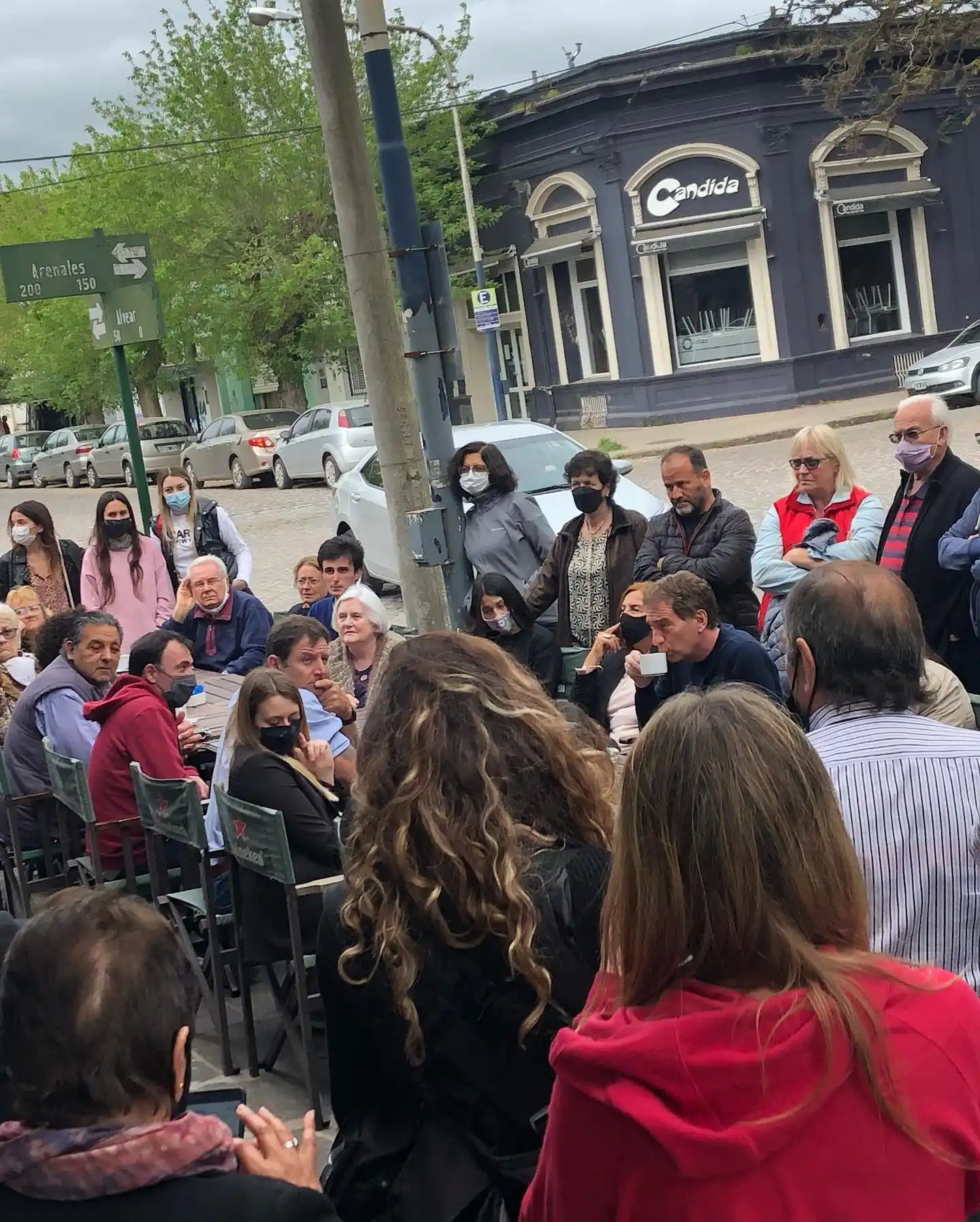Santilli pasó por Chascomús tras su vista a Mar del Plata: Se reunió con Ferrante y vecinos