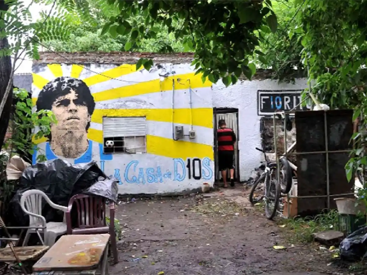 La casa natal de Maradona, en Villa Fiorito, fue declarada "lugar histórico nacional"