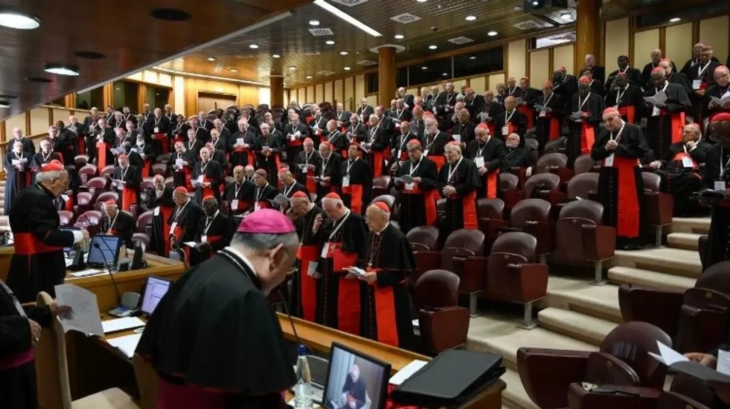 Asamblea del Colegio Cardenalicio.