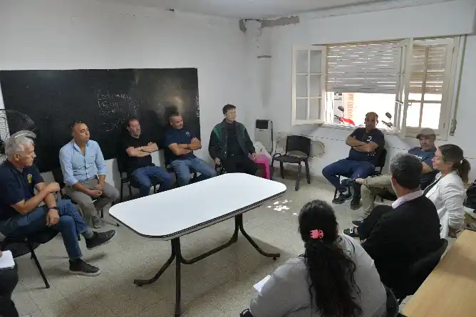 Reunión clave con referentes institucionales y del sector privado