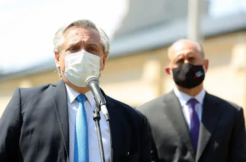 Alberto Fernández anuncia junto a Perotti la construcción del Acueducto Santa Fe-Córdoba