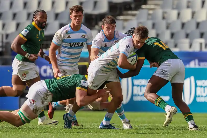 Los Pumitas volvieron a superar a Sudáfrica