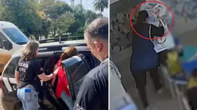 Una maestra golpeó con libros a un nene de 4 años: todo quedó filmado y fue detenida