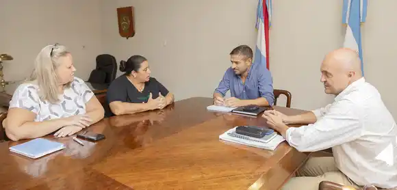 Se define una agenda de trabajo en común con legisladores de Federal y Villaguay