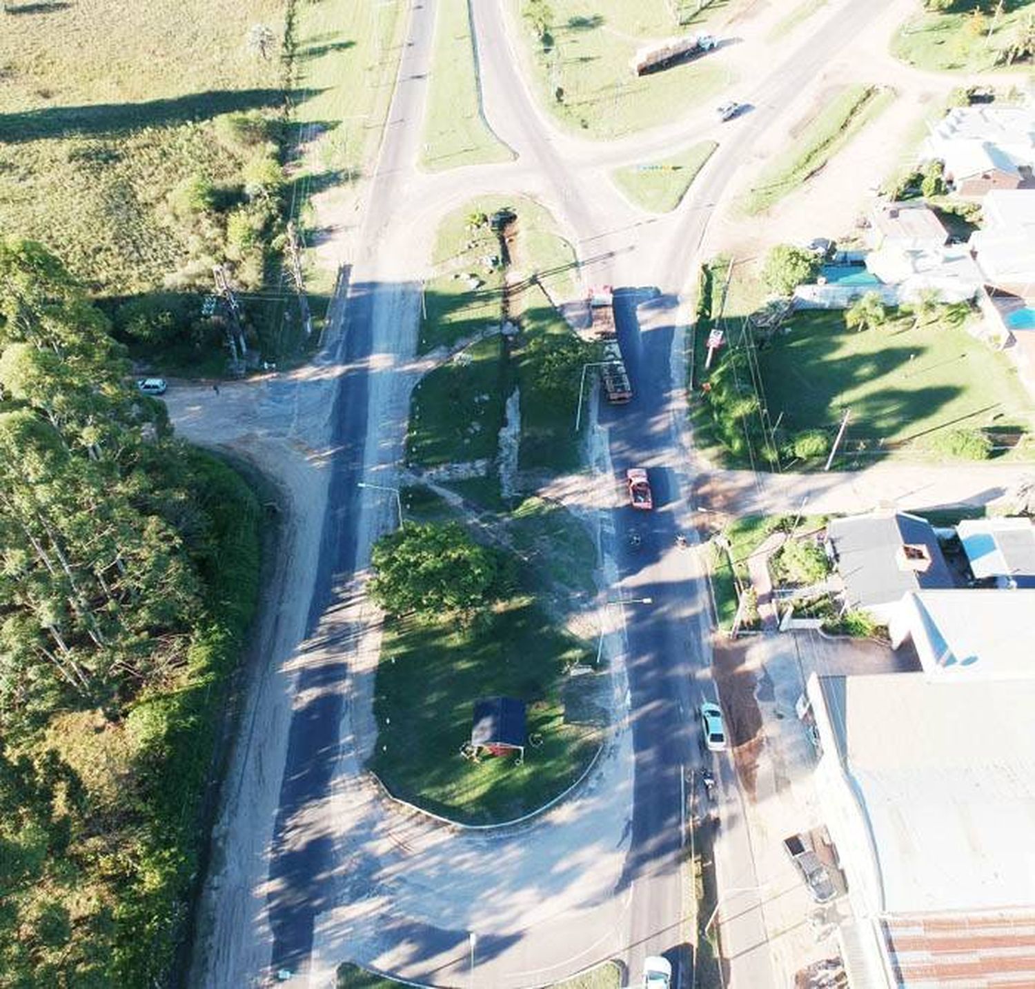 Desde este miércoles se desviará el tránsito por obras en la rotonda de Villa Adela