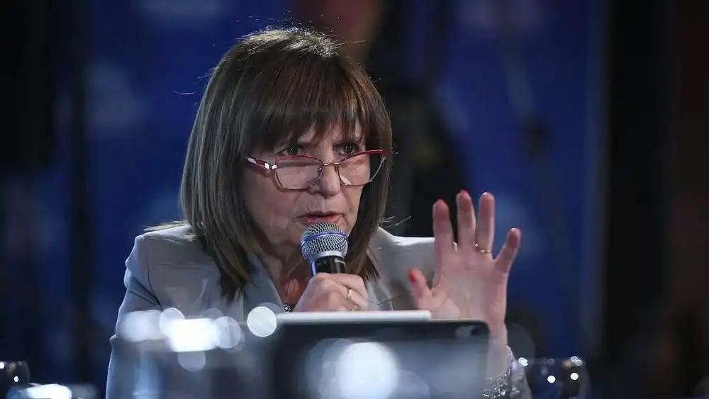 La senadora nacional de La Libertad Avanza, Patricia Bullrich.