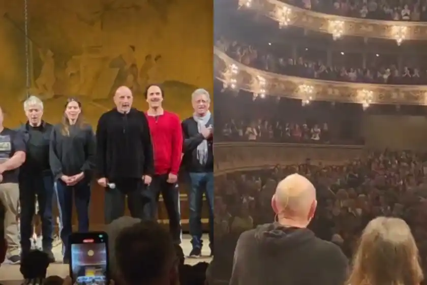 El Puma Goity encabezó un ensayo de Cyrano en El Círculo ante más de mil personas