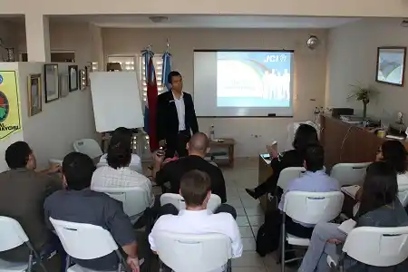 Un dirigente de la JCI visitó Gualeguaychú