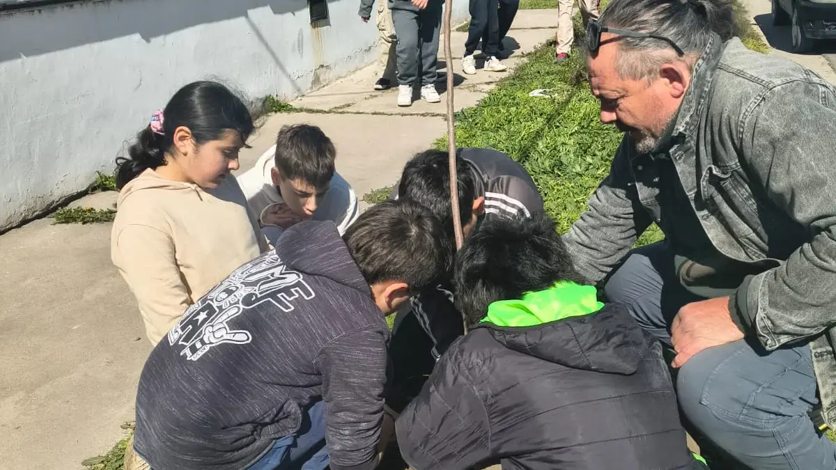 Tuvo lugar la incorporación de cuatro árboles en la Escuela 48
