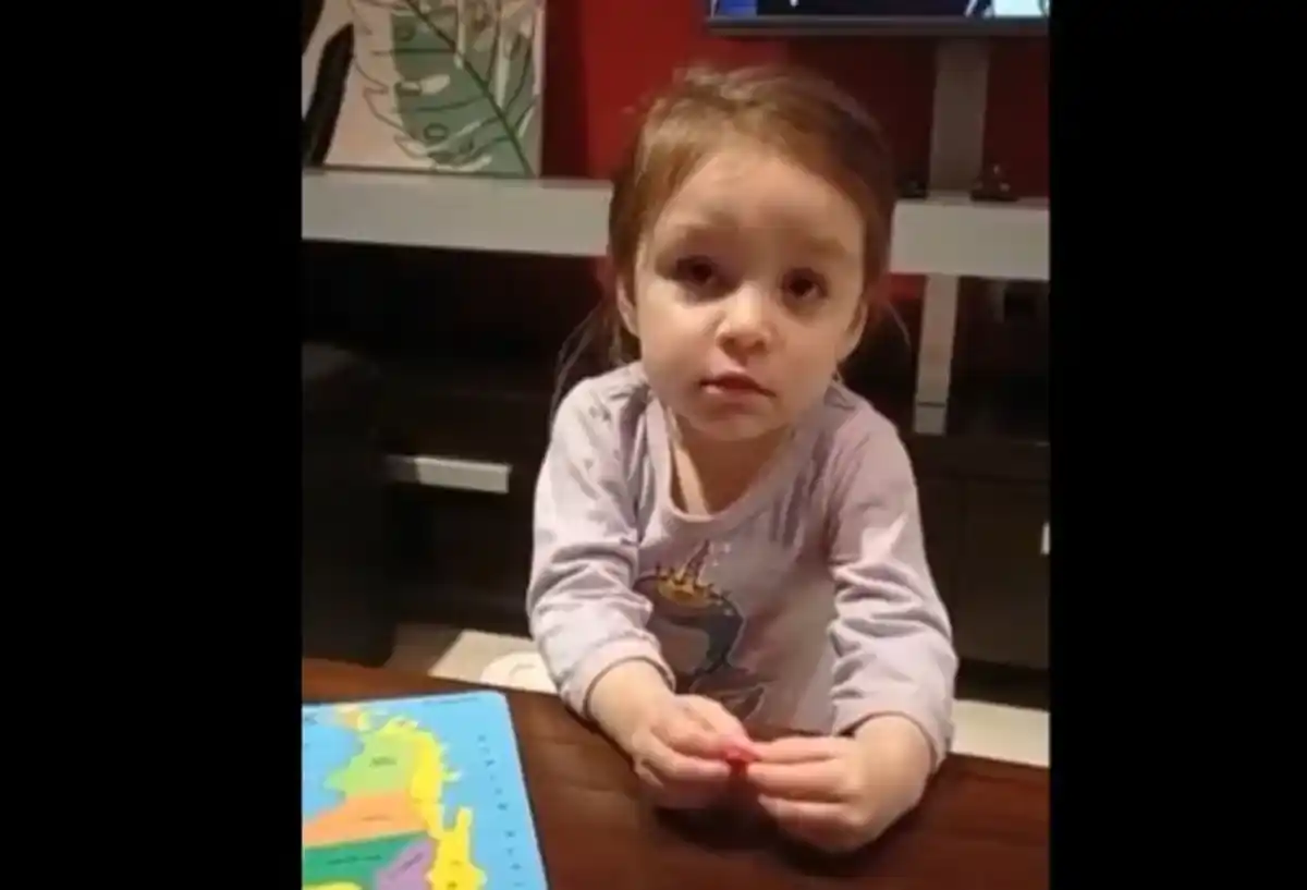 VIDEO | ¿"Tu cumán” o "mi cumán”? Un niña le cambió el nombre a la provincia y es furor en las redes