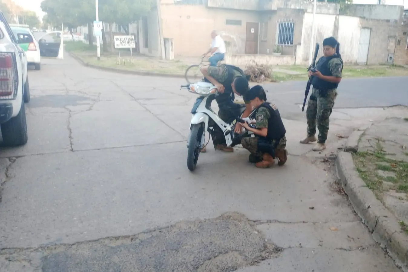 Personal de UTOI trabajó junto a inspectores de Tránsito.