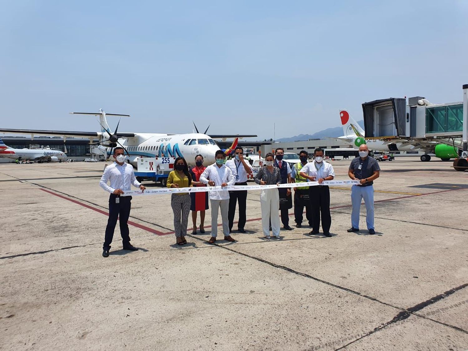 Aeromar inauguró su nueva ruta McAllen – Guadalajara – Puerto Vallarta