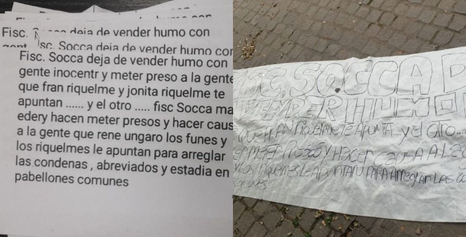 Rosario: fiscales reciben fuertes mensajes de amenazas