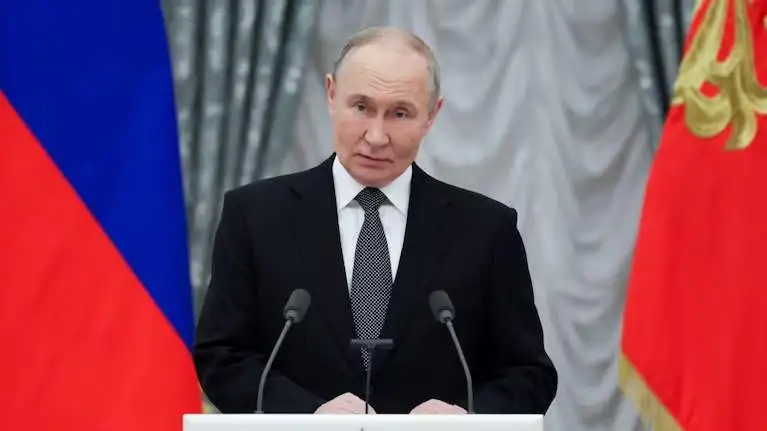 El presidente ruso, Vladimir Putin