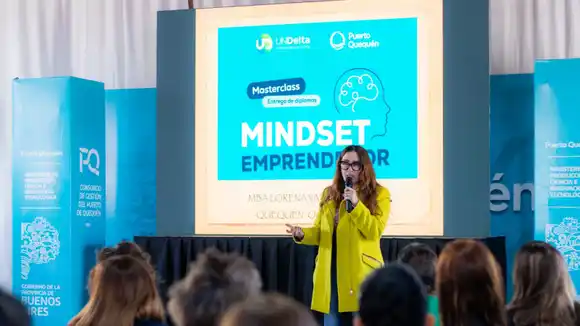 Jimena López cerró el “Curso ejecutivo de finanzas para mujeres emprendedoras” en Puerto Quequén