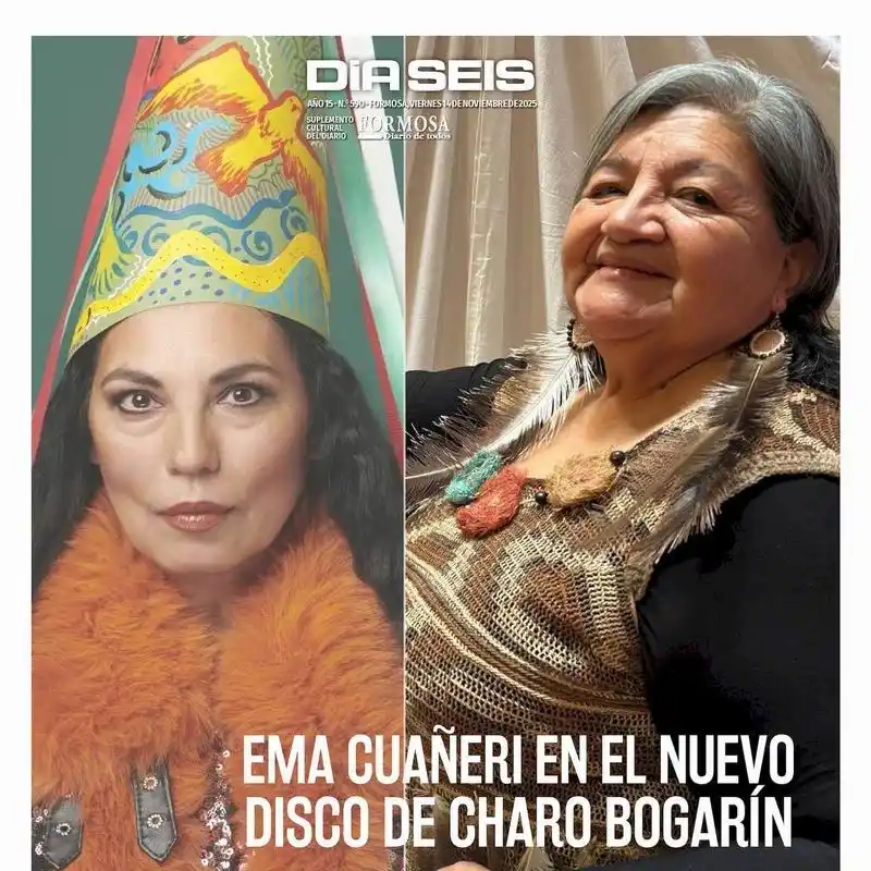 El canto ancestral de Ema Cuañeri, 
en Areté, el nuevo disco de La Charo