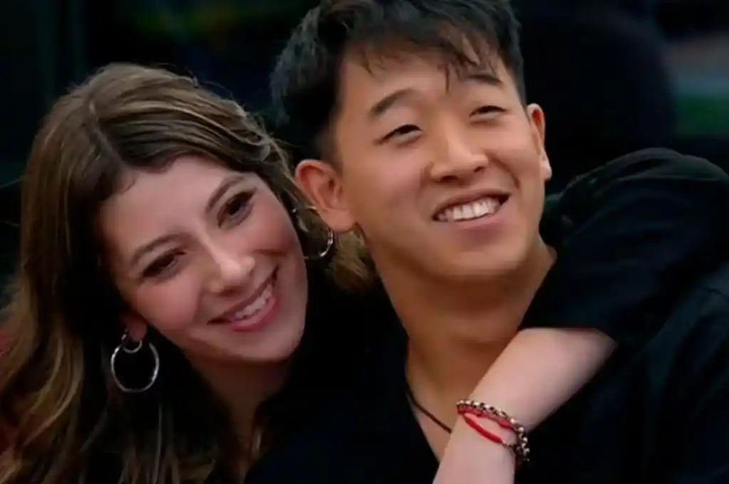 Martín Ku junto a Marisol