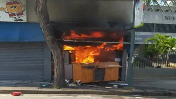 EXPLOSIÓN DE GAS deja 5 heridos en Chacao