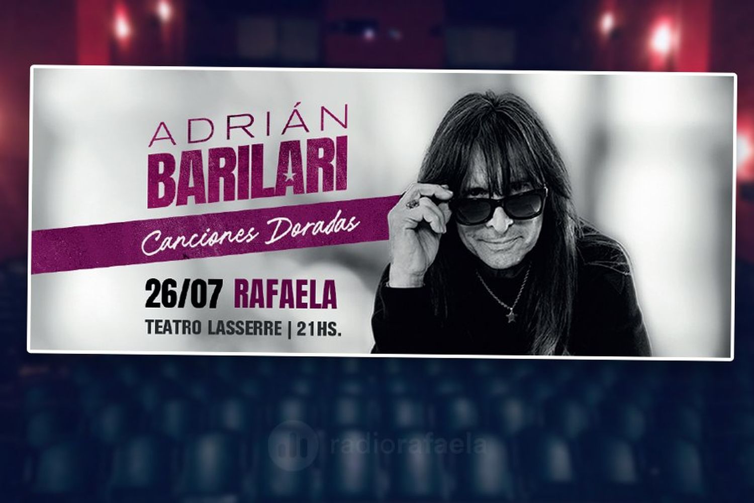 Adrián Barilari vuelve a Rafaela con un espectáculo único