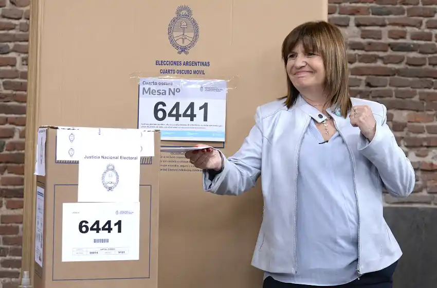 Bullrich: “Al pueblo argentino le digo que nosotros siempre traemos tranquilidad”