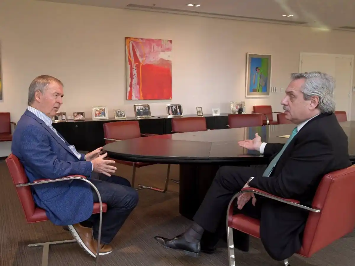 Schiaretti recibió a Alberto Fernández en plena campaña 