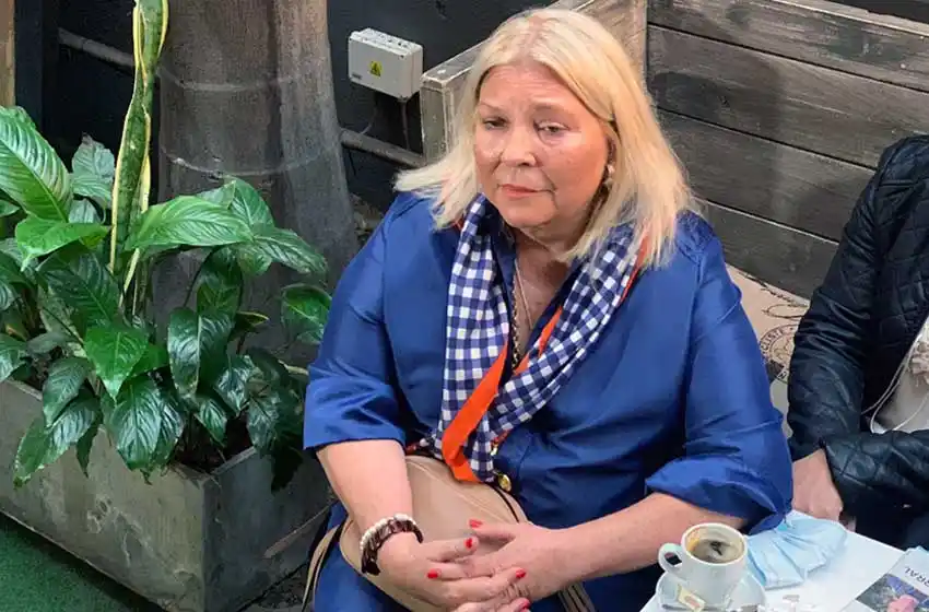 Elisa Carrió en Rosario: «La Hidrovía es la principal ruta del narcotráfico»