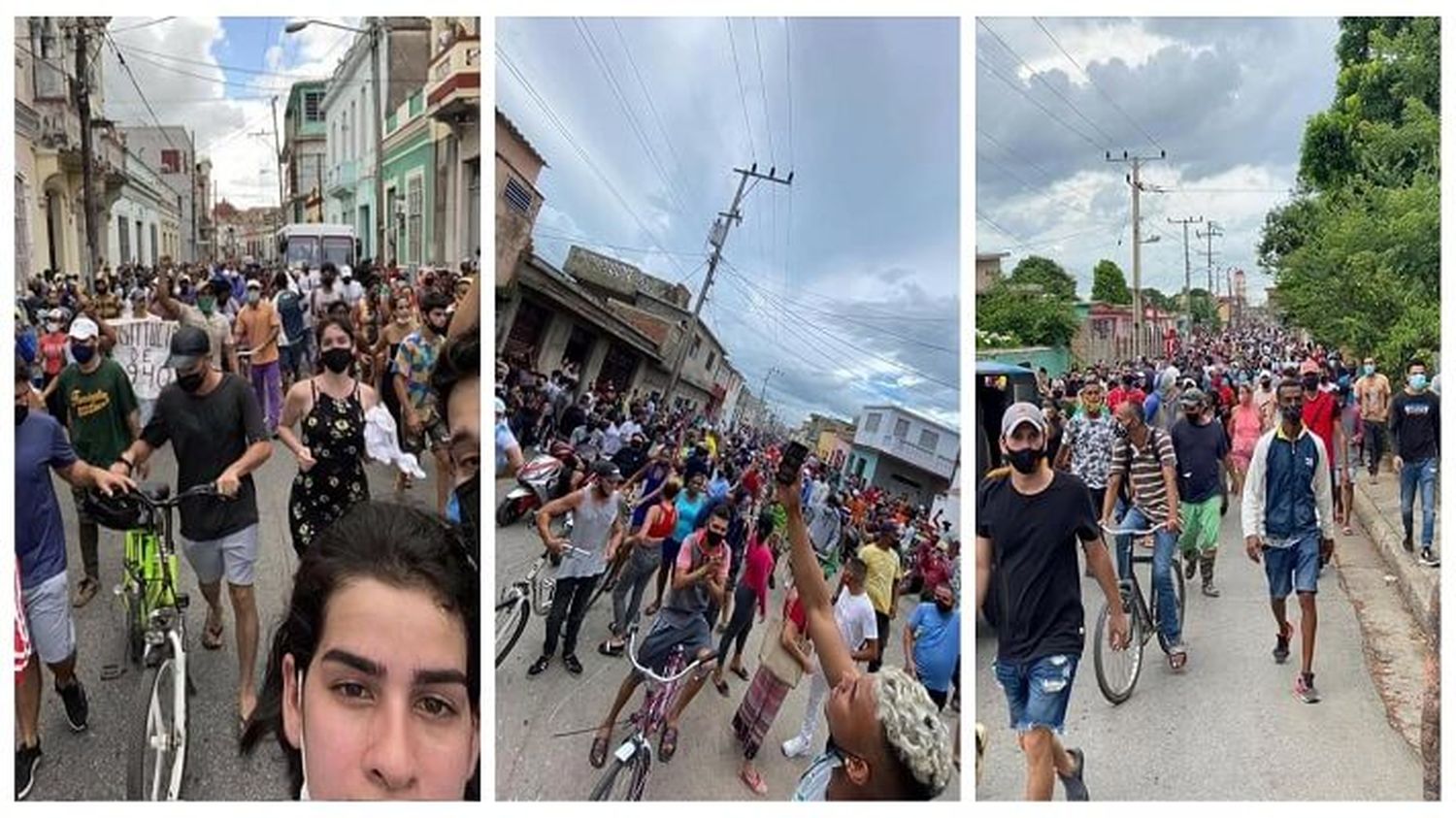 5.000 detenidos, 150 desaparecidos y un muerto: las cifras de la represión en Cuba